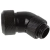 Alphacool Eiszapfen 13mm HardTube kompresioni fiting 45° rotirajuc´i G1/4 - tamno crni