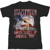 Led Zeppelin Majica Stars N Stripes USA 77. Unisex Black M