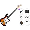 PSD Guitars JZB-100 Premium SET Sunburst Električna bas kitara