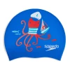 Speedo SLOGAN PRT CAP JU, otroška plavalna kapa, modra 8083861