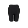Trendyol Curve Black High Waist Diver/Scuba Short Knitted Sports Leggings