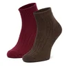 Dolge nogavice Nine West CEO_LA_NW_12744_Z_AW25 (2-PACK) Rjava