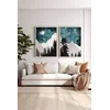 Uokvirena slika Wallity Ersy2Limodel18, 33x48 cm, 2 dijela