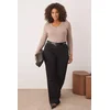 Trendyol Curve Ženska bluza Tbbaw26Af00025, Bež