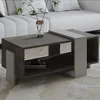 HANAH HOME Sto za dnevnu sobu Meleni Gordion Marble Grey