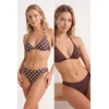 Trendyol Milla Ženski kupaći kostim Tbess25Ba00054, Braon