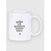 Blue Tomato Human Bean Mug white
