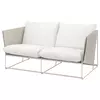 HAVSTEN Sofa dvosed,spolja, bež/bež