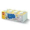 LEGO Spremnik/ladičar 8 aqua plavi