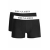 Trussardi Komplet muški donji veš TRU2UTR01, 2 komada, Crni