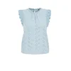 WE Fashion Bluza  svetlo modra