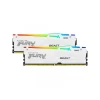KINGSTON KF556C40BWAK2-32 RAM memorija, DDR5, DIMM, 32GB 2x16GB, 5600MHZ, FURY Beast White RGB/XMP
