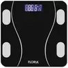 Floria Pametna vaga za merenje, do 180kg, LED, Bluetooth, crna - ZLN8962