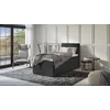 Boxspring postelja Jake - 90x200 cm - tkanine Enjoy