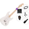 Fender Squier Sonic Stratocaster HT MN SET 2 Arctic White Električna kitara