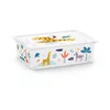 Bela plastična otroška škatla za shranjevanje 55x39x16 cm C Box Style – KIS
