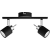 PHILIPS LIGHTNING Reflektorska svetiljka Meranti 2x35W crna