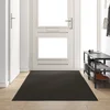 vidaXL vidaXL Preproga Pralna Črna 120x250 cm, (22048852)