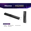 Hisense Soundbar HS2000, 240 W, Crni