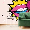 Samolepilna tapeta sladka pop art lizika - 196x132