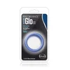 BLUSH Prsten za penis Novelties Performance Silicone Glo, 4.4cm, Svetloplavi