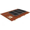 Nosae solarnog panela za crep, kuka SET