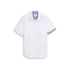 TOM TAILOR Srajca moder denim / bela