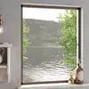 vidaXL Mreza proti insektom za okna Rjava 110 x 130 cm