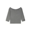 Bershka Pulover temno siva