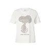 PRINCESS GOES HOLLYWOOD Majica Snoopy antracit/bela