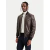 Aeronautica Militare Usnjena jakna 262PN0966UPL00328 Rjava Regular Fit