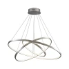 LED luster na sajli LEA LED/60W/230V 4000K prečnik 80 cm hrom
