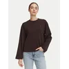 Tommy Hilfiger Bluza WW0WW51740 Rjava Relaxed Fit