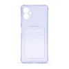 Futrola Clear Wallet za Samsung A06, Ljubičasta
