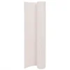 Vidaxl Dvostranska vrtna ograja 110x500 cm bela