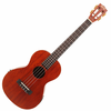 Mahalo Electric-Acoustic Baritone ukulele Trans Brown
