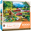 Masterpieces - Puzzle White Dove Farm - 1 000 kosov