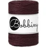 Bobbiny 3PLY Macrame Rope 1,5 mm 100 m Burgundy Vrvica
