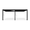 Bioklimatska pergola Antares — Stenska/3 x 6/Antracit/Ročni
