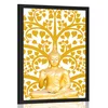 Plakat Buda z drevesom življenja - 40x60 no frame