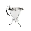 KWIK PRO automatic piston funnel for dough dosing, with stand, 1.5 L -