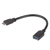 shumee Adapter USB 3.0 - micro USB 3.0 Akyga AK-AD-30 za pametne telefone OTG kabel 15 cm Ž/M