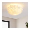 Brilagi - Stropno svetlo FEATHER, 3xE27/40W/230V, prečnika 50 cm, belo