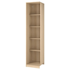PAX Nadgrad.ugao.jedinica s 4 pol., belo b. im. hrastovine, 53x58x236 cm