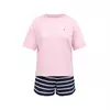 Tommy Hilfiger Pižama UW0UW05760 Pisana Regular Fit