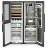 XRCbs5295 side-by-side s predalom za temperiranje vina LIEBHERR peak BioFresh NoFrost