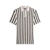 TOMMY HILFIGER Majica ecru/črna
