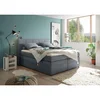 MID.YOU POSTELJA BOXSPRING 180 cm x 200 cm , tekstil antracit