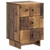 Noćni ormar Staro drvo 43 x 41 x 66,5 cm Konstruirano drvo
