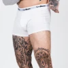 GymBeam Muške bokserice Essentials 3Pack White
